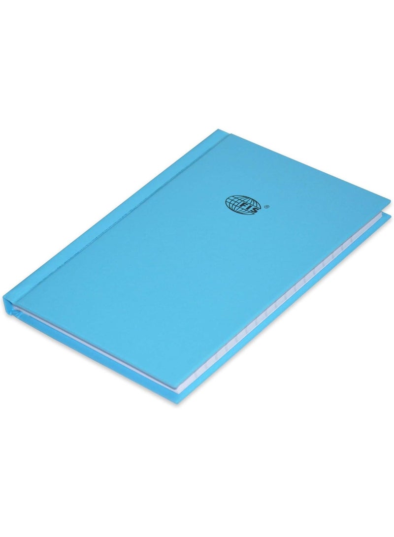 FIS 5-Piece Neon Hard Cover Note Book, 100 Sheets, Single Line, A6 Size, Turquoise Colour - FSNBA6N220 - Image 2